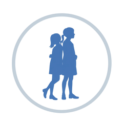 Tweeling (Gemini) sterrenbeeld symbool, luchtteken