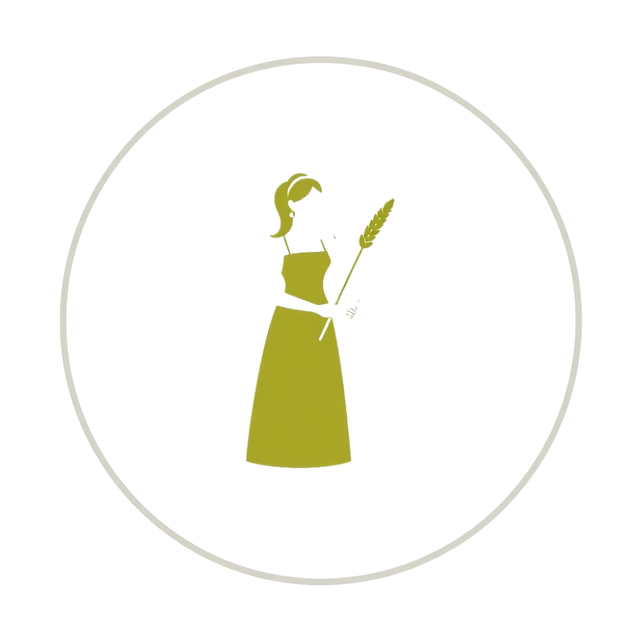 Maagd (Virgo) sterrenbeeld symbool, aardeteken