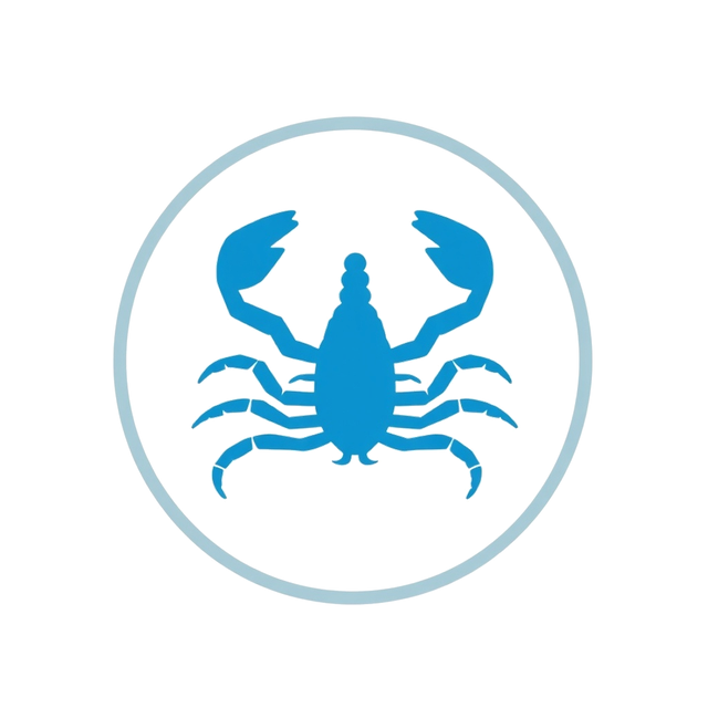 Schorpioen (Scorpio) sterrenbeeld symbool, waterteken
