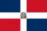 Vlag van de Dominicaanse Republiek